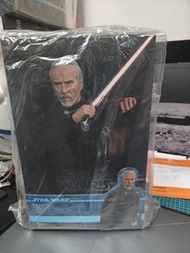 開盒check件,NO DISPLAY,只作收藏.(靚盒) mms496 Hot Toys Star Wars Count Dooku 人偶