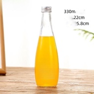 300ml glass bottle / 300ml mineral bottle / glass water bottle, water drop bottle
