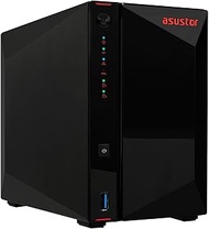 ASUSTOR NIMBUSTOR 2 Gen2 AS5402T 2Bay NAS - Hard Drive & SSD, QuadCore Intel CPU, 4GB DDR4 RAM, 2.5G