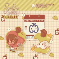 apple lover’s stickers by paninibreads