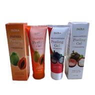 INIKA PEELING GEL + MOISTURISING 120 GR (PAPAYA / MANGGIS)