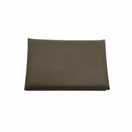 HERMES 大象灰對開卡夾