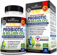 ▶$1 Shop Coupon◀  Probiotic 40 Billion CFU - Dr. Approved Probiotics for Women &amp; Men - Guaranteed Po