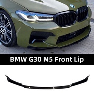 BMW 5-Series G30 M5 Bumper CS Front Lip Accessories Gloss Black