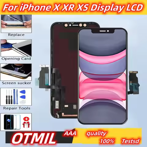 100% TESTED LCD For iPhone X XR XS 11 Display With 3D Touch Screen For iPhone X XR XS 11 LCD Replace