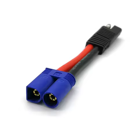 DIY 10 AWG SAE To EC5 Male Plug Connector To SAE Power Automotive Adapter Cable Wire SAE To EC5 Fema