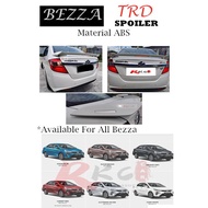 [Ready Stock] Perodua Bezza TRD Spoiler ABS W/PAINT (2015-2020)