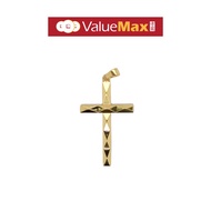 22K Gold Cross Pendant
