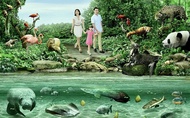 River Wonder Safari cheap ticket promotion discount Singapore. Zoo Bird paradise night safari flyer
