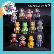 พร้อมส่ง SPACE MOLLY V3 POP MART แบบจุ่ม ยกกล่อง และเช็คการ์ดเลือกตัว