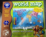 World Map Puzzle and Poster