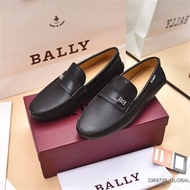 Highest Quality Bally Barry Luxury 's Drivg Doudou Leather Brand lelaki Sports Men Shoes Versatile Kasut