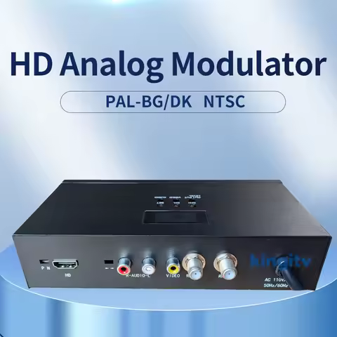 Single-channel HDMI to RF analog TV modulator Hotel, hotel, school and hospital CATV front-end syste
