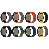 Silicone Double sided Magnetic watchband Strap for GD GA-110 GA-140 GA-400 GA-700 GA-900 GAW-100