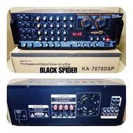 power ampli bluetooth black spider ka7878 amplifier mixer ka 7878