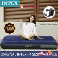 Intex Single & Queen Size Inflatable Air Mattress with Pump