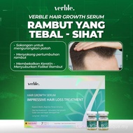 [COD] Verble Hair Growth Serum – Membantu Pertumbuhan Rambut & Folikel Lebih Sihat (7 Botol x 5ml) #