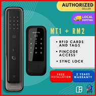 igloohome Bundle - Metal Gate Lock RM2 + Mortise Touch Door Lock MT1 (FREE Delivery + Installation) 2 Years Warranty