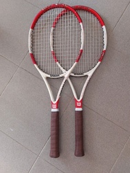 Set of 2 Wilson Six One 95S Tennis Rackets
