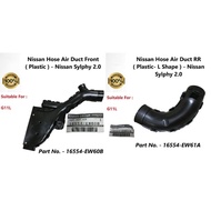 ORIGINAL NISSAN SYLPHY 2.0 G11L G11 FRONT REAR HOSE AIR DUCT AIR CLEANER INTAKE DUST