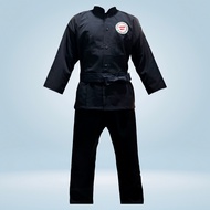 Vietnamese Traditional Martial Arts uniforms, Traditional Martial Arts clothing with black belt and 
