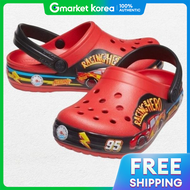 Crocs | รองเทาแตะเดก TQJ 207719-8C1 FL Cars Lights Band Clog T Flame