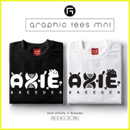 ♞Graphic Tees MNL - GTM Axie Infinity Breeder Customized Shirt Unisex Tshirt for Women and Men
