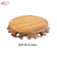 [Abbraccia] Wooden Base Flower Pot Decorative Base Unique Teapot Base Buddha Statue Stone Base Displ
