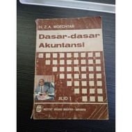 BASICS OF ACCOUNTING Author: HZA MOECHTAR - Old school book