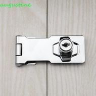 AUGUSTINE Hasp Lock, Double With key Keys Catch Lock, Durable Security Anti-theft Cupboard