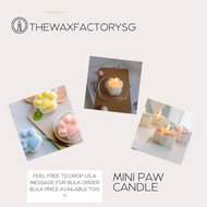 [SG STOCK] Mini Cat’s Paw Fragrance Candle | Christmas | Gift | Home Fragrance | Home decor | Thewaxfactory