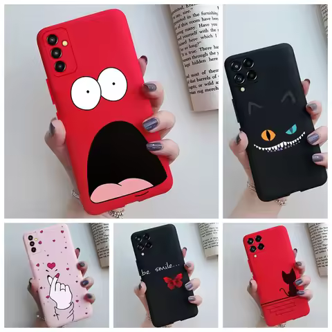 Case For Samsung Galaxy M13 M23 Phone Cover Silicone Protective Shell Funny Coque for Samsung M33 Ca