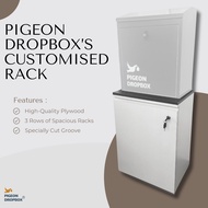 (SG SOLE DISTRIBUTOR) PIGEON DROPBOX'S CUSTOMISED RACK