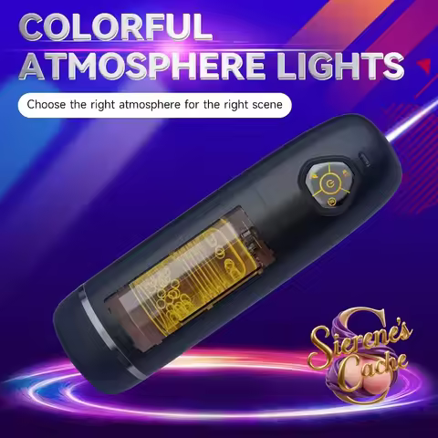 SCAutomatic Male Masturbator Cup Vibration Sucking Vibrating Masturbation Machine Vagina Pusssy Blow