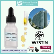Aroma Sense 15ml Westin Hotel Scent | Pure Therapeutic Grade Essential Oil (Bottle with glass eye dr