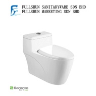 Sorento One Piece Bathroom Water Closet WC Washdown Flushing System SRTWC8088-UF