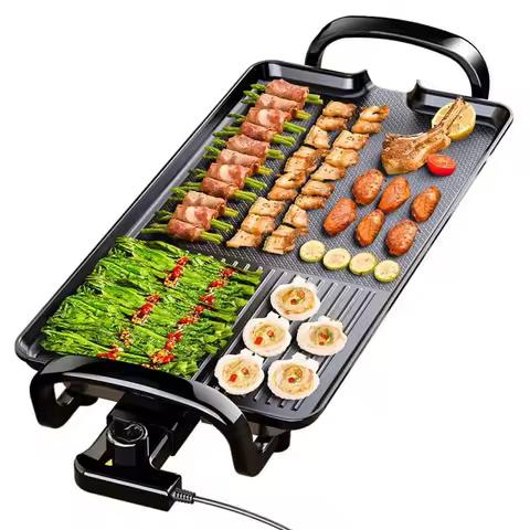 Barbecue machine Household electric grill Less electric grill Multifunctional indoor and outdoor bar