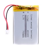 Liter energybattery 3.7V Lipo Battery 750mAh Rechargeable Lithium ion Polymer Battery 403450 Lithium