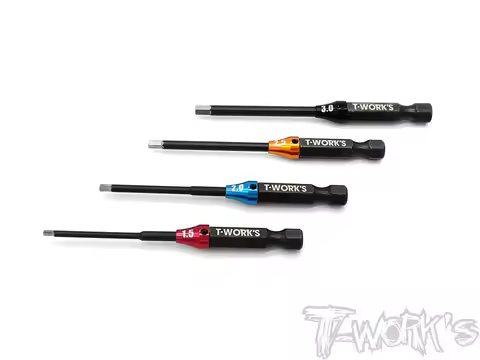Original T works TT-079 T-Work's Power Tool Hex Tips（1.5, 2.0, 2.5, 3mm) Rc Tool
