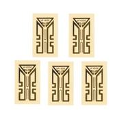 5 Piece Signal Enhancement Stickers Gen-X Outdoor Network Signal Booster Gold