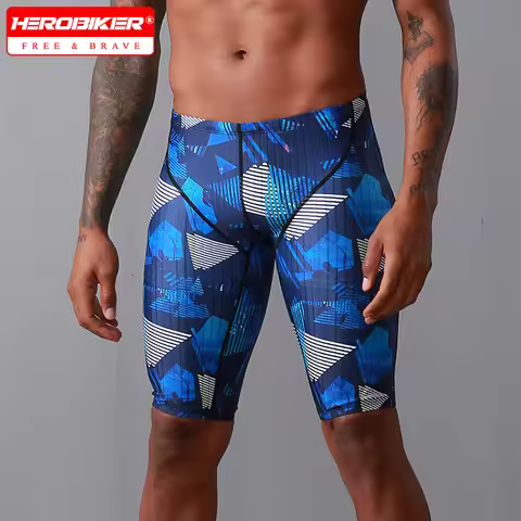 Men's Swimming Wear Trunks Shorts Pant Teenages High Quality Man Swimpants Professional Quick Dry Sw