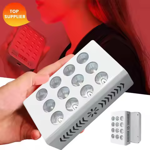 Near Infrared Red Light Therapy 660nm & 850nm Built-In Battery Led Light Therapy Panel for Pain Reli