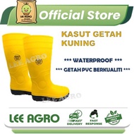 GOCO 989 /980 Kasut Getah Keselamatan [KUNING HITAM] /Yellow Safety Rubber Boot / Kasut Boot Getah / Kasut Boots Panjang