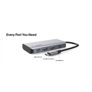 [Genuine Belkin] 4-in-1 Multiport Adapter USB-C hub for Iphone, Ipad, Mac...