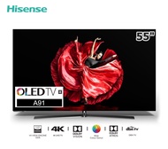 HISENSE 55 นิ้ว 55A91 OLED 4K SMART TV ตำหนิขอบจอ สินค้าเกรด Clearance