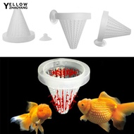 YEP-5Pcs/Set Aquarium Fish Tank Feeder Food Blood Worm Cone Funnel Feeding Tool