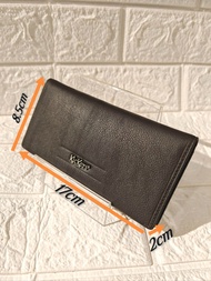 KicKers Genuine Leather Men Long Wallet 54633 17cm2cm8.5cm