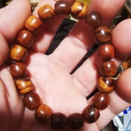 限時9月25日前完成交收 - 正區正貨（海南野生料），降香黃檀/海南黃花梨 Dalbergia odorifera T.Chen 《野生紫紅油梨老形 (10*10）mm 手串》HW-S02