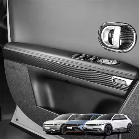 For Hyundai IONIQ 5/IONIQ 5 N 2022-2025 Inner Door Window Lift Button Switch Panel Cover Trim Access