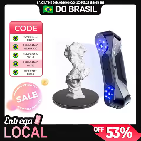 Creality 3D Scanner CR-Scan Raptor Multiple-line Blue & NIR Consumer 3D Scanner 24-Bit Full-Color Sc